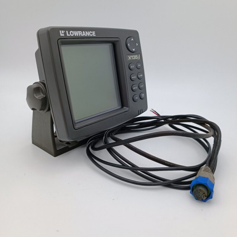 Lowrance Depth Speed Fishfinder X135 Cable And Mounting