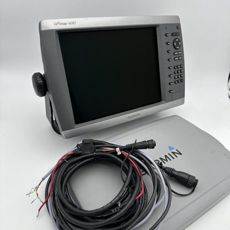 Garmin GPSMap 4012 MFD 12-inch Color Chartplotter Radar Display NMEA0183  PERFECT - Movemarine